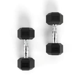 Гантели DFC гексагональные обрезиненные 25кг (пара) DB001-25