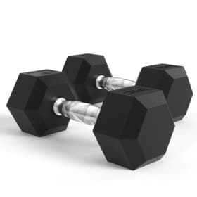 Гантели DFC гексагональные обрезиненные 25кг (пара) DB001-25