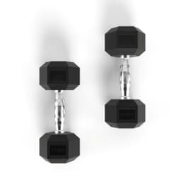 Гантели DFC гексагональные обрезиненные 27.5кг (пара) DB001-27.5