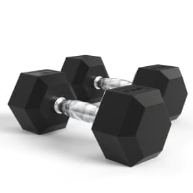 Гантели DFC гексагональные обрезиненные 27.5кг (пара) DB001-27.5