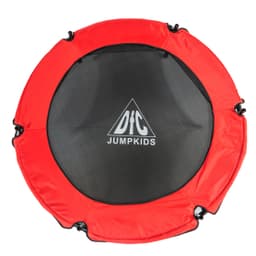Батут DFC JUMP KIDS 55" красн/сер, сетка (137см)