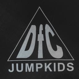 Батут DFC JUMP KIDS 55" красн/сер, сетка (137см)