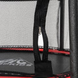 Батут DFC JUMP KIDS 55" красн/сер, сетка (137см)