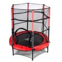 Батут DFC JUMP KIDS 55" красн/сер, сетка (137см)