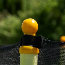 Батут DFC JUMP KIDS 60" желт/син, сетка (150см)