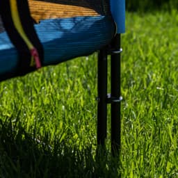 Батут DFC JUMP KIDS 60" желт/син, сетка (150см)