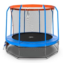 Батут DFC JUMP BASKET 12ft внутр.сетка, лестница (366cm) (два короба)