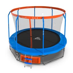 Батут DFC JUMP BASKET 14ft внутр.сетка, лестница (427cm) (два короба)