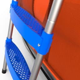 Батут DFC JUMP BASKET 16ft внутр.сетка, лестница (488cm)(два короба)