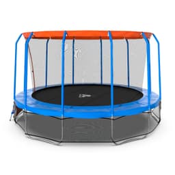 Батут DFC JUMP BASKET 16ft внутр.сетка, лестница (488cm)(два короба)