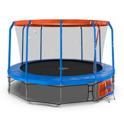 Батут DFC JUMP BASKET 16ft внутр.сетка, лестница (488cm)(два короба)