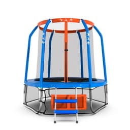 Батут DFC JUMP BASKET 6ft внутр.сетка, лестница (183cm)