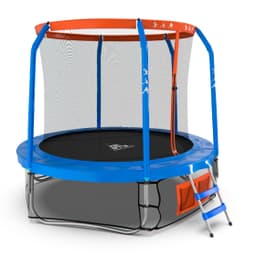 Батут DFC JUMP BASKET 8ft внутр.сетка, лестница (244cm)