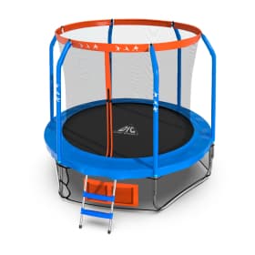 Батут DFC JUMP BASKET 8ft внутр.сетка, лестница (244cm)