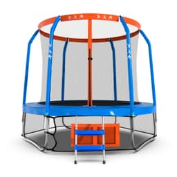Батут DFC JUMP BASKET 8ft внутр.сетка, лестница (244cm)