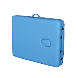 Массажный стол DFC NIRVANA, Elegant LUXE, 186х70х4 см, алюм. ножки, цвет св.голубой (Lt.Blue)