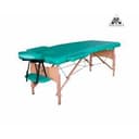 Массажный стол DFC NIRVANA, Relax, дерев. ножки, цвет зеленый (Green)