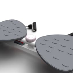 Фитнес платформа/горнолыжный тренажёр DFC "Twister Bow" с эспандерами