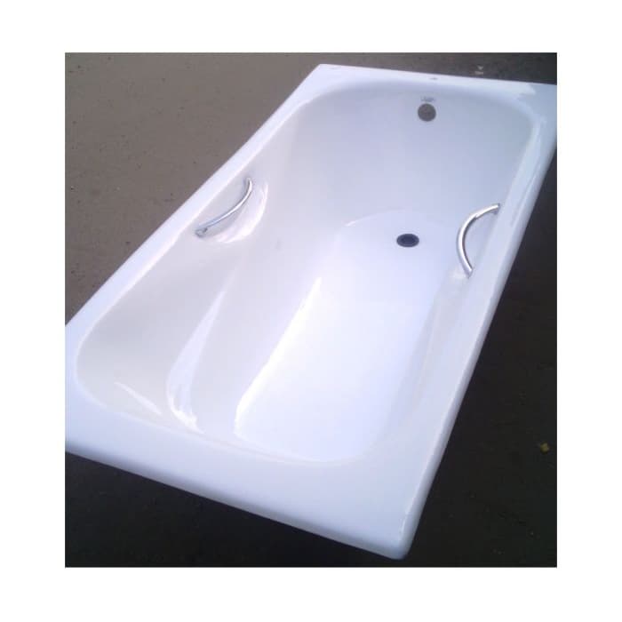 Ванна чугунная GOLDMAN DONNI 1600*750*410 + ножки + ручки (1228)