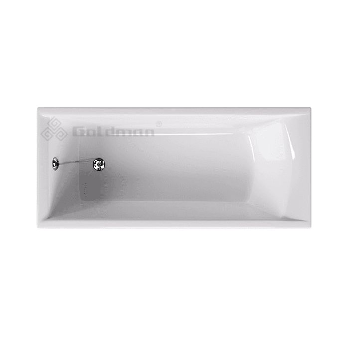 Ванна чугунная GOLDMAN ELITE 1700*700*420 + ножки (1774)
