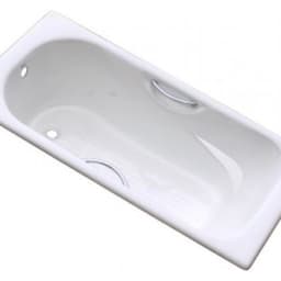 Ванна чугунная GOLDMAN DONNI 1700*750*410 + ножки + ручки (1229)