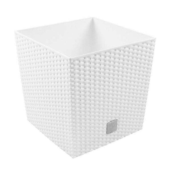 Кашпо для цветов RATO LOW DRTS400L-S449 белый 2 предмета 37 и 64л