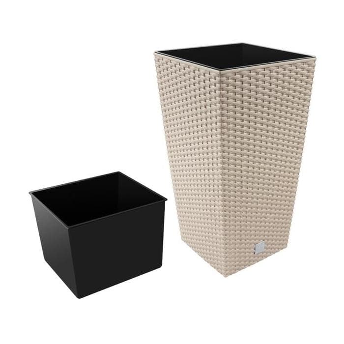 Кашпо для цветов RATO SQUARE DRTS325-7529U мокко 2 предмета 21 и 49л