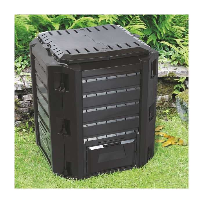 Компостер Prosperplast Compogreen 380 л черный (простая упаковка)