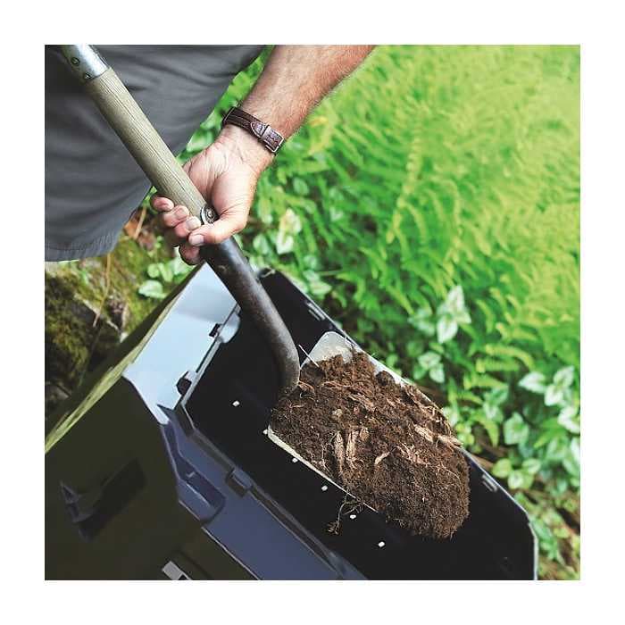 Компостер Prosperplast Compogreen 380 л черный (простая упаковка)