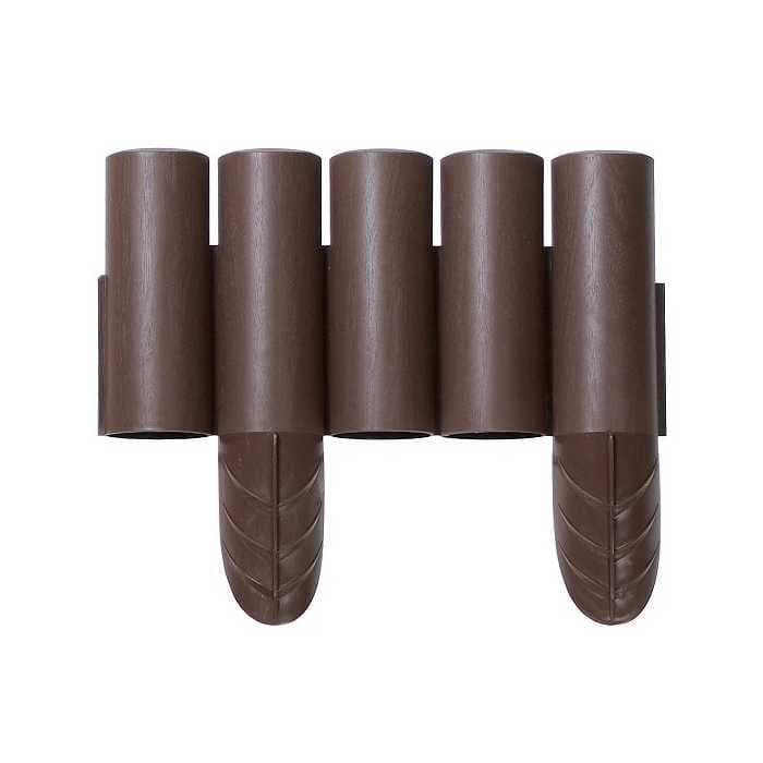 Бордюр для сада Palisada 2.35м коричневый