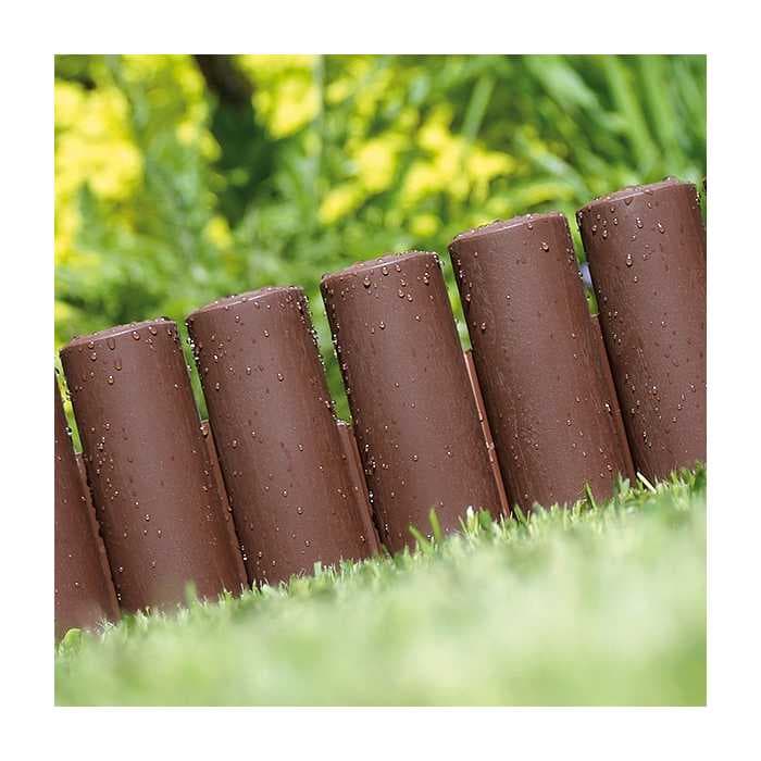 Бордюр для сада Palisada 2.35м коричневый
