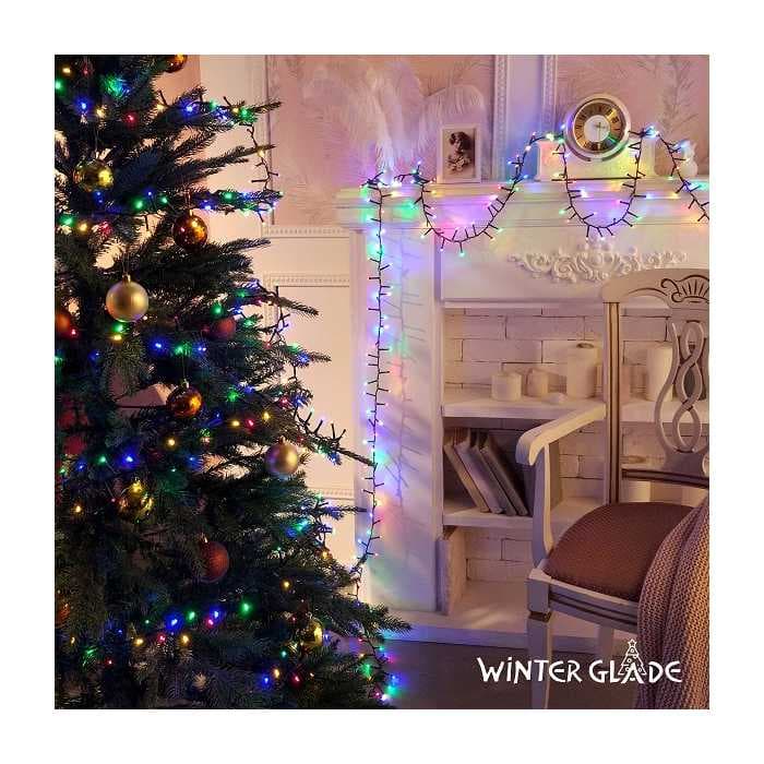 Электрическая гирлянда Winter Glade Мультиколор 1000 ламп