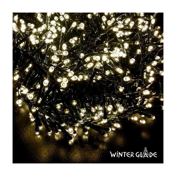 Электрическая гирлянда Winter Glade Теплый белый свет 700 ламп