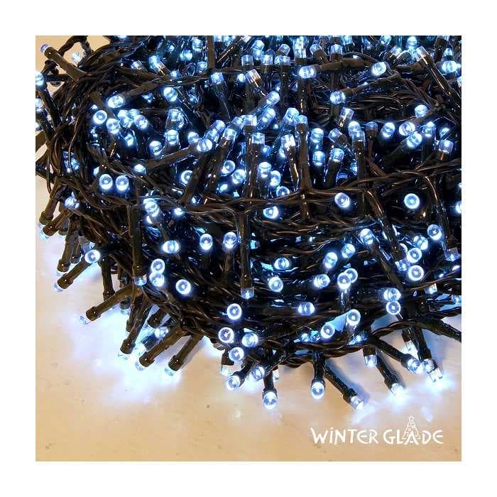 Электрическая гирлянда Winter Glade Холодный белый свет 370 ламп