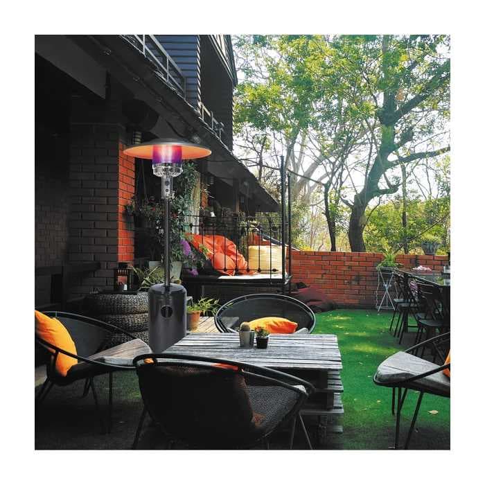 Уличный газовый обогреватель Aesto A-03T, черный