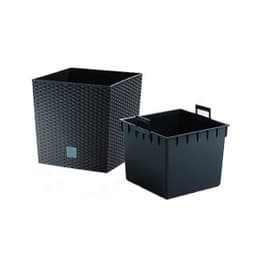 Кашпо для цветов RATO LOW DRTS325L-S433 антрацит 2 предмета 21 и 32л