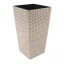 Кашпо для цветов RATO SQUARE DRTS300-7529U мокко 2 предмета 14 и 35л