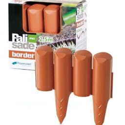 Бордюр для сада Palisada border ц. терракотовый