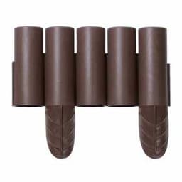 Бордюр для сада Palisada 2.35м коричневый