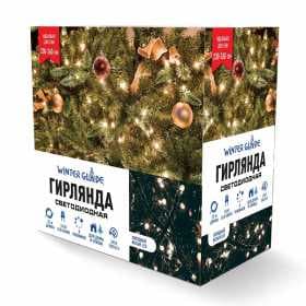 Электрическая гирлянда Winter Glade Холодный белый свет 1000 ламп