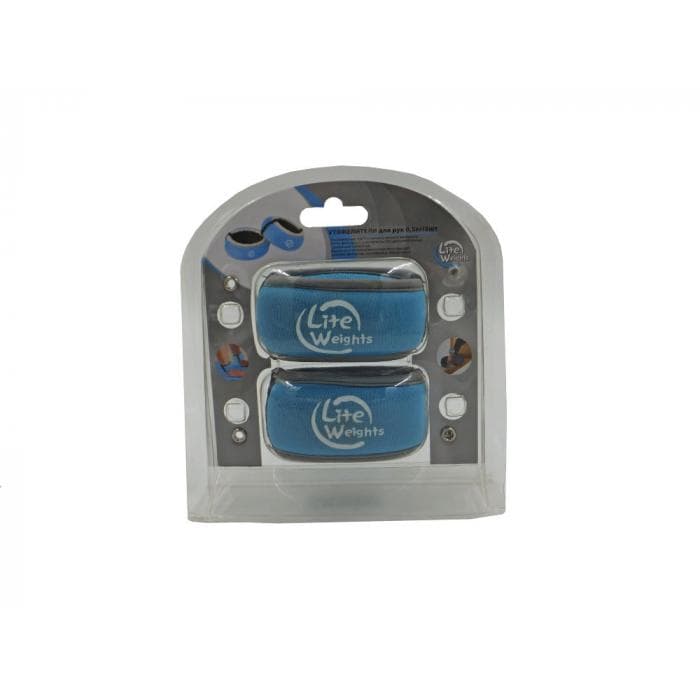 Утяжелители 5850LW для рук 0,5кг*2шт. , голубые