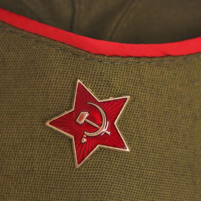 Детский карнавальный костюм «Военный», брюки, гимнастёрка, ремень, пилотка, р-р 28-32, рост 110-120 см