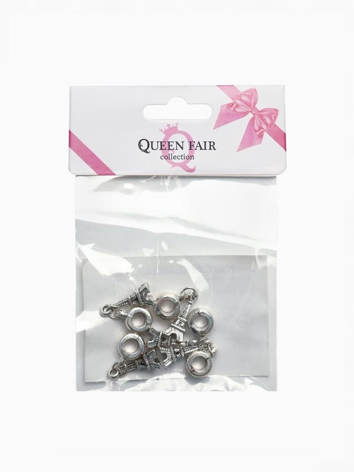 Шарм подвеска «Париж», цвет серебро