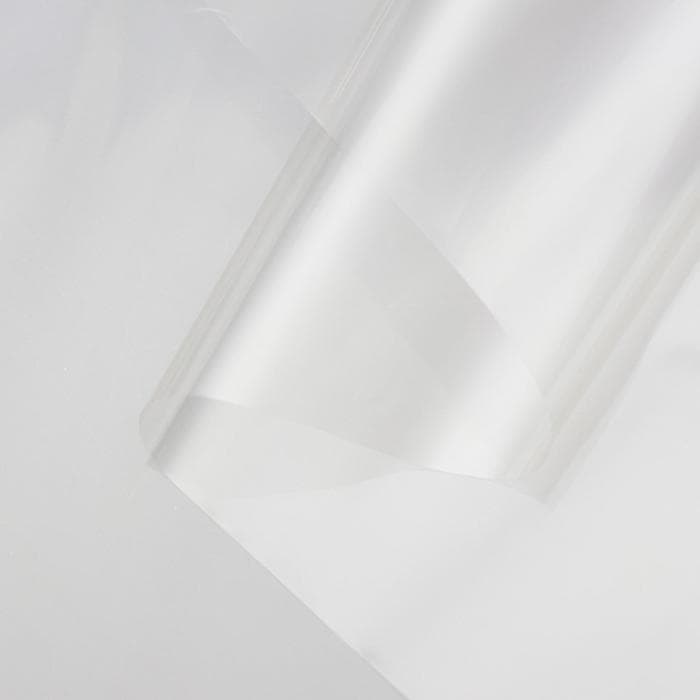 Плёнка для цветов и букетов, прозрачная 0.8×6.8 м, 200 г, 40 мкм