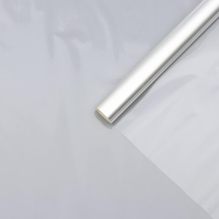 Плёнка для цветов прозрачная 0.8×13.6 м, 400 г, 40 мкм