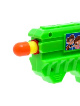Пистолет «Бластер», стреляет мягкими пулями, цвета МИКС