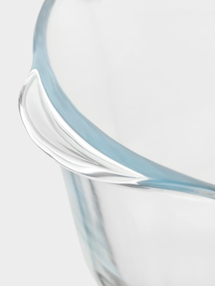 Форма для запекания Paşabahçe Borcam, 3 л, с крышкой, жаропрочное стекло, прозрачная