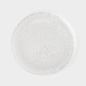 Тарелка Paşabahçe Haze, d=19 см, стекло, прозрачная