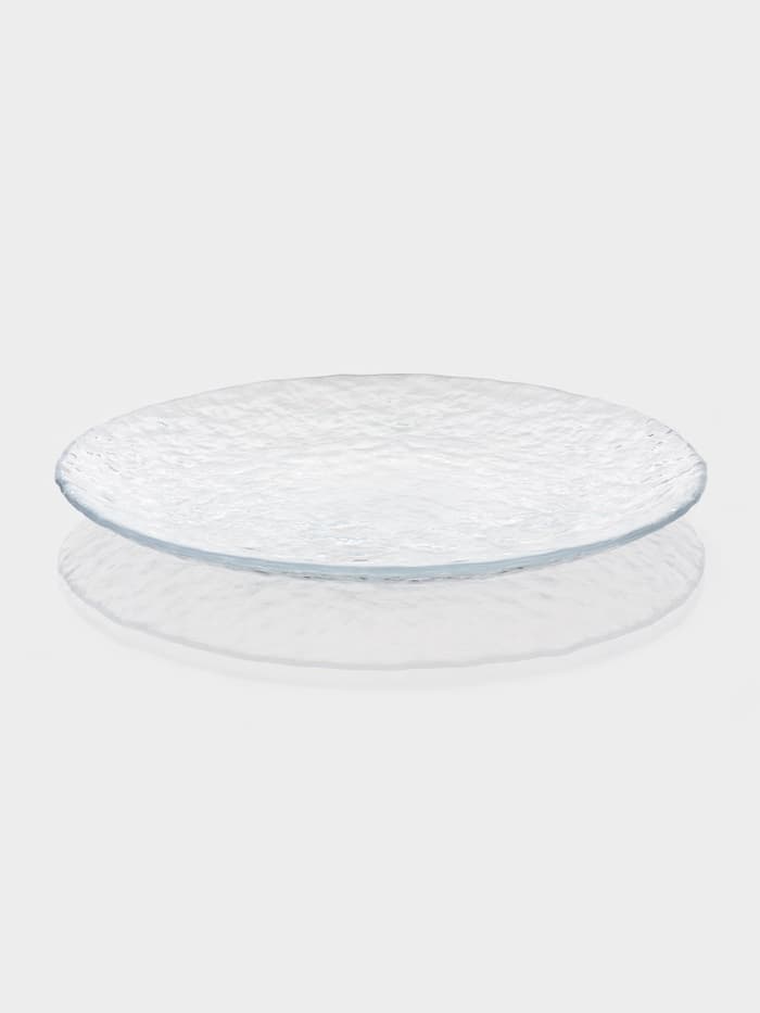 Тарелка Paşabahçe Haze, d=19 см, стекло, прозрачная
