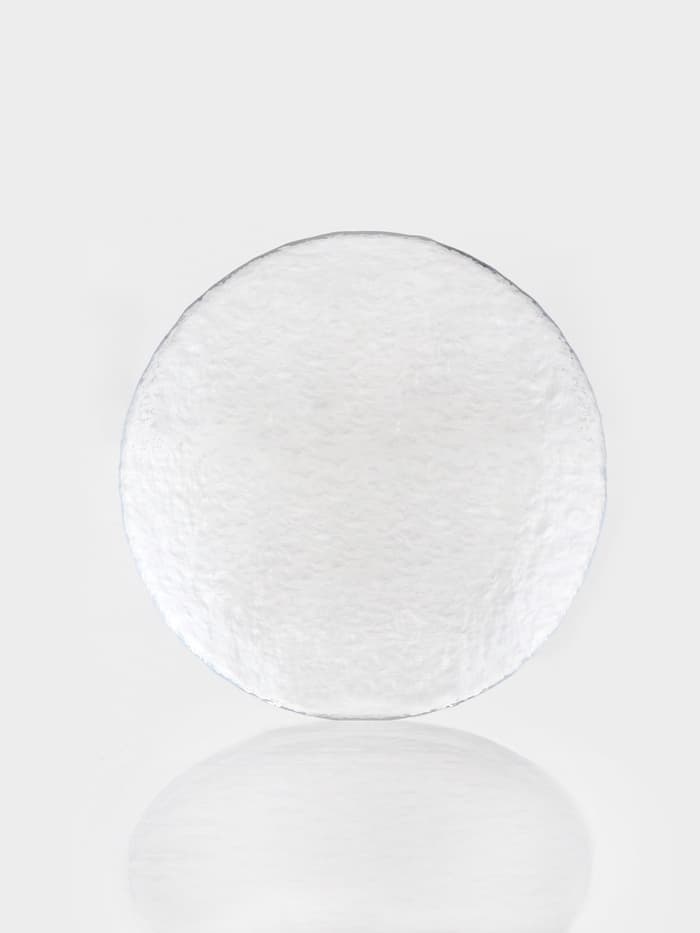 Тарелка Paşabahçe Haze, d=19 см, стекло, прозрачная